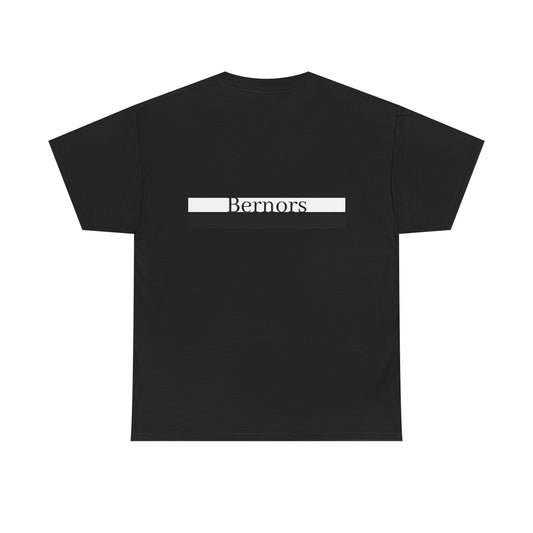 Minimalist Black Tee with Subtle Chest Logo — Small Discreet Emblem T-Shirt