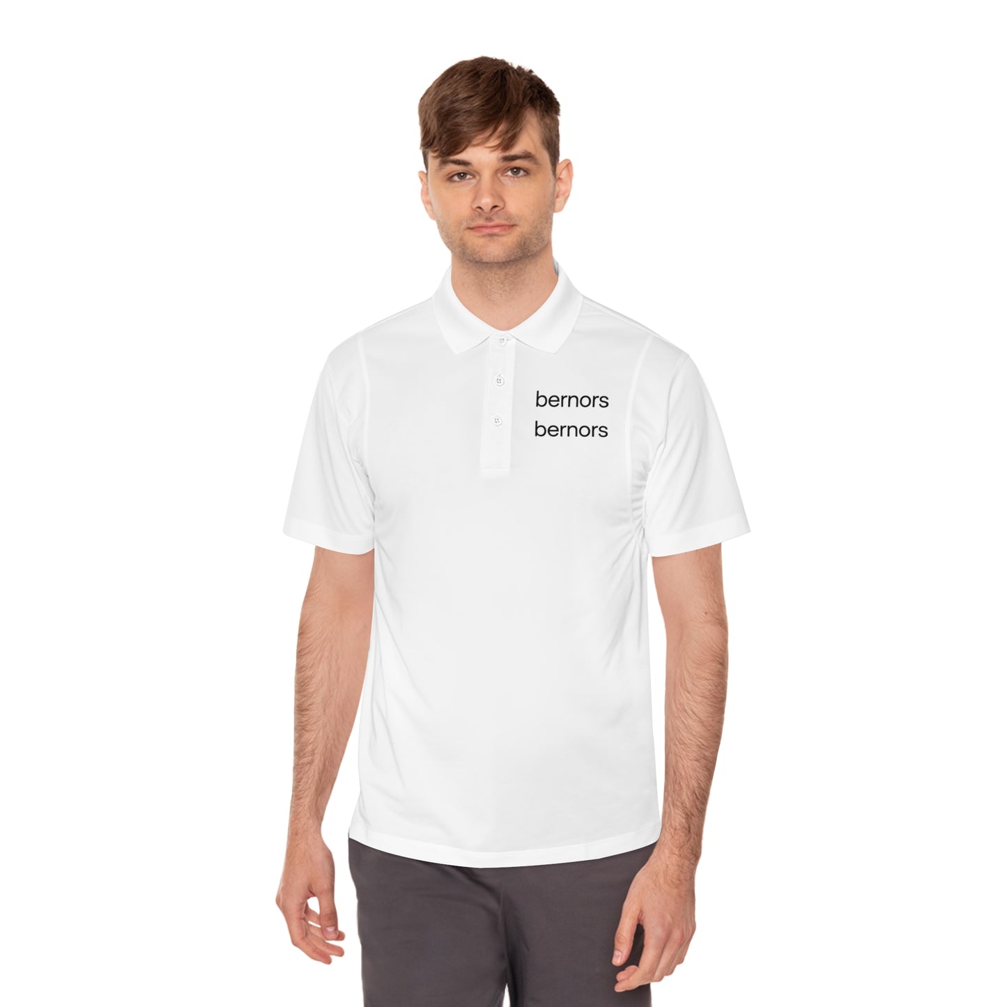 Men's Sport Polo Shirt — 'Progress Over Perfection' Athletic Polo