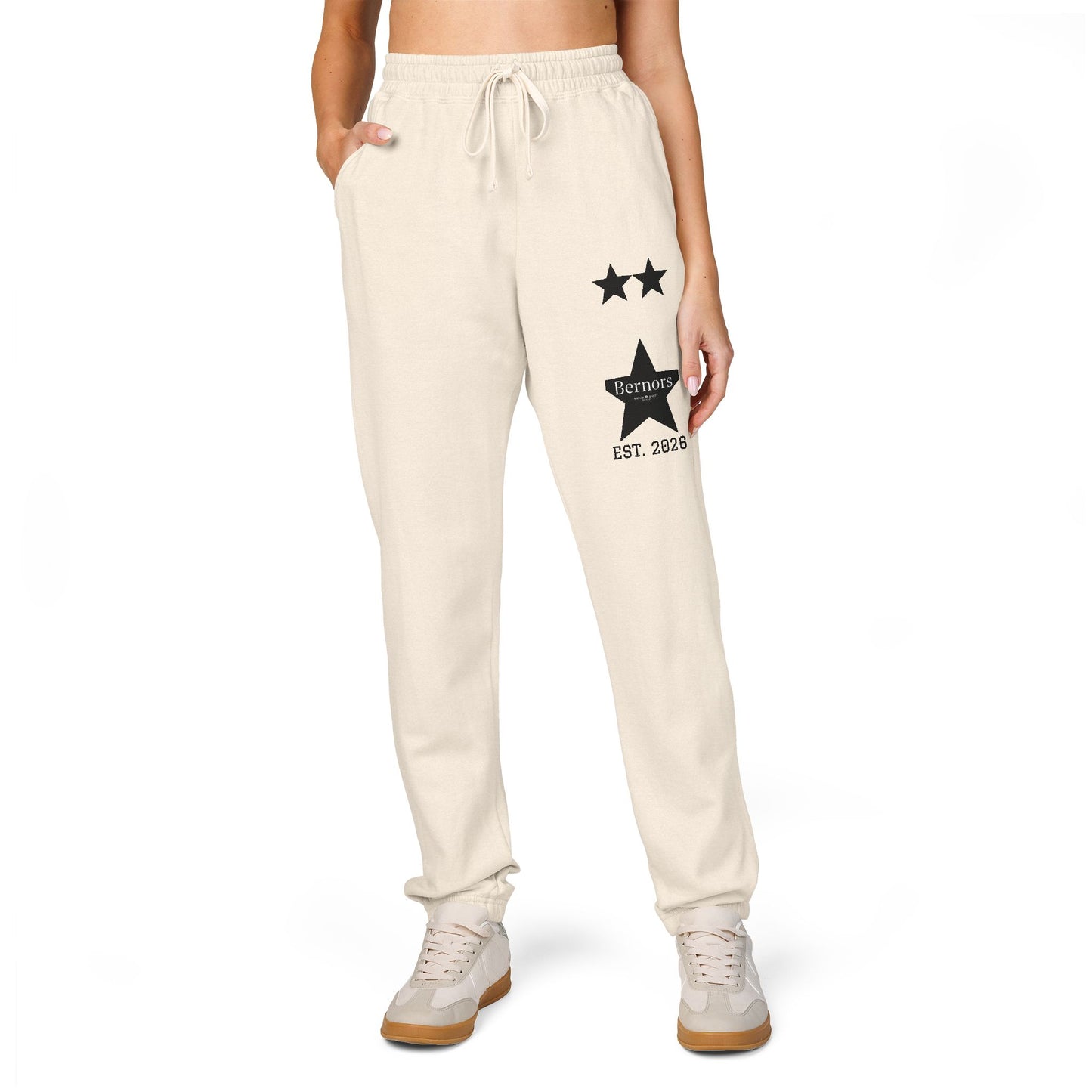 Unisex Garment-Dyed Fleece Sweatpants