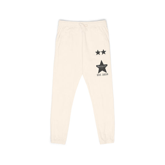 Unisex Garment-Dyed Fleece Sweatpants
