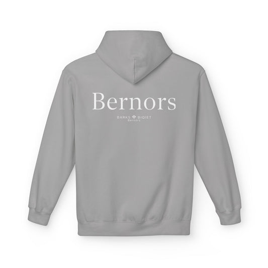 Classic White Fleece Hoodie