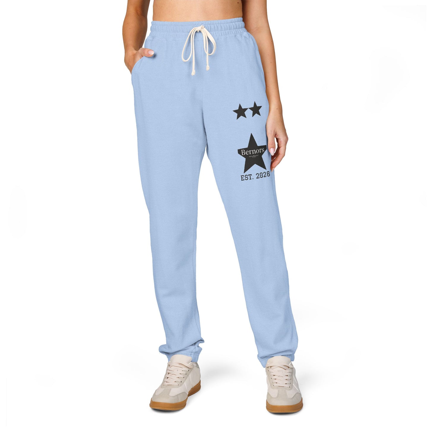 Unisex Garment-Dyed Fleece Sweatpants